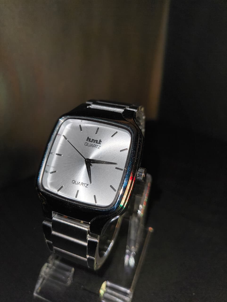 HMT Swarna |                                       Gold Square Dial and Siver Square Dail Chain men watch anolog watch