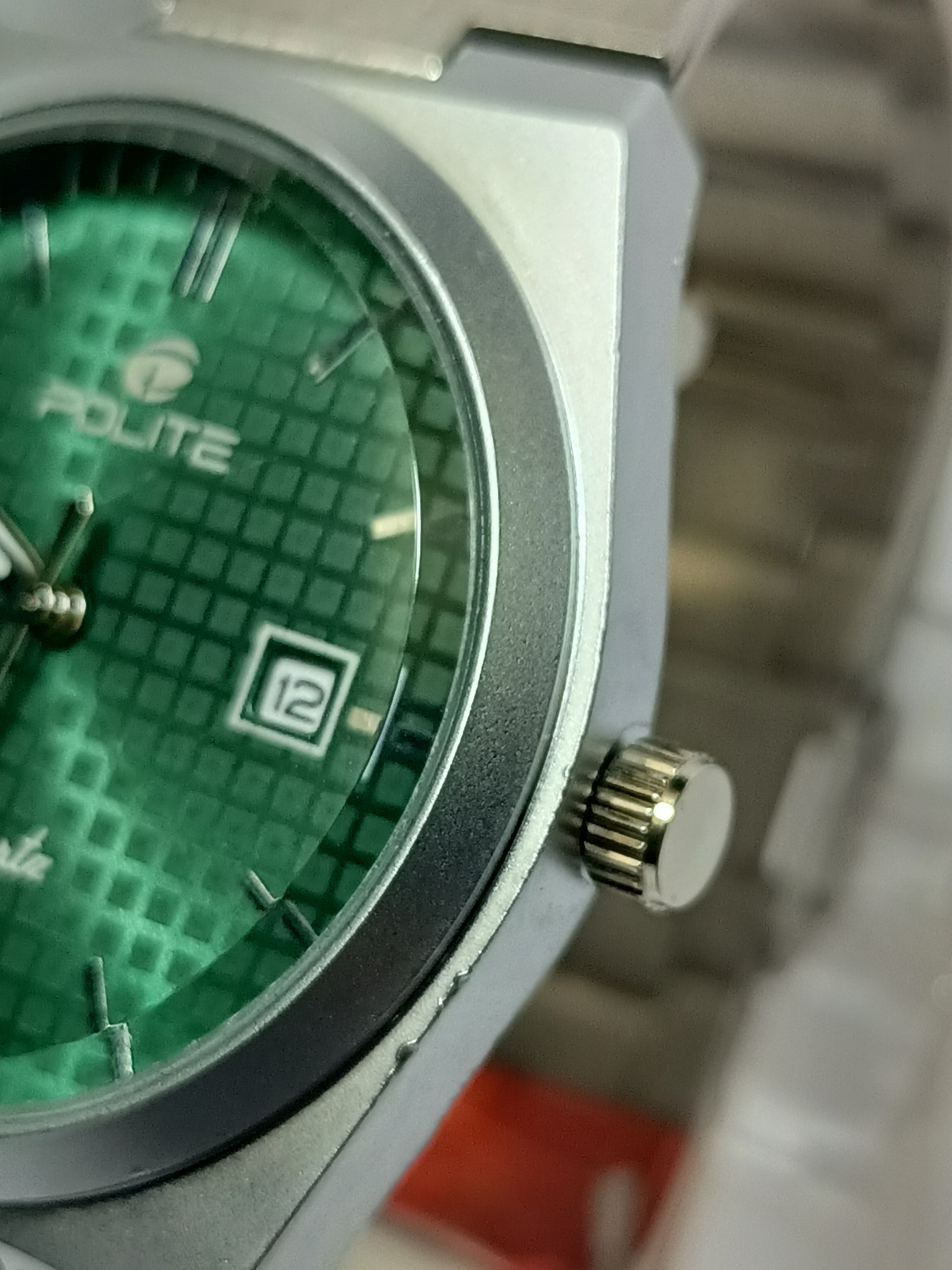 SWADESI STUFF Stainless Steel Date Display Mens Wrist Analogue Watch (Blue), Dial-Color:Multicolour, Band Color:Silver