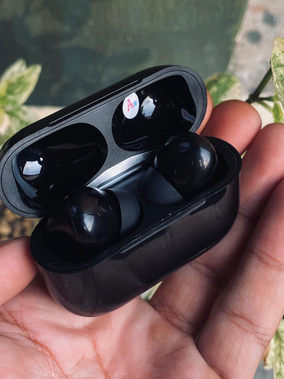 New Airpods Pro Black TWS Bluetooth Earbuds, True Wireless Headphone F03 Bluetooth