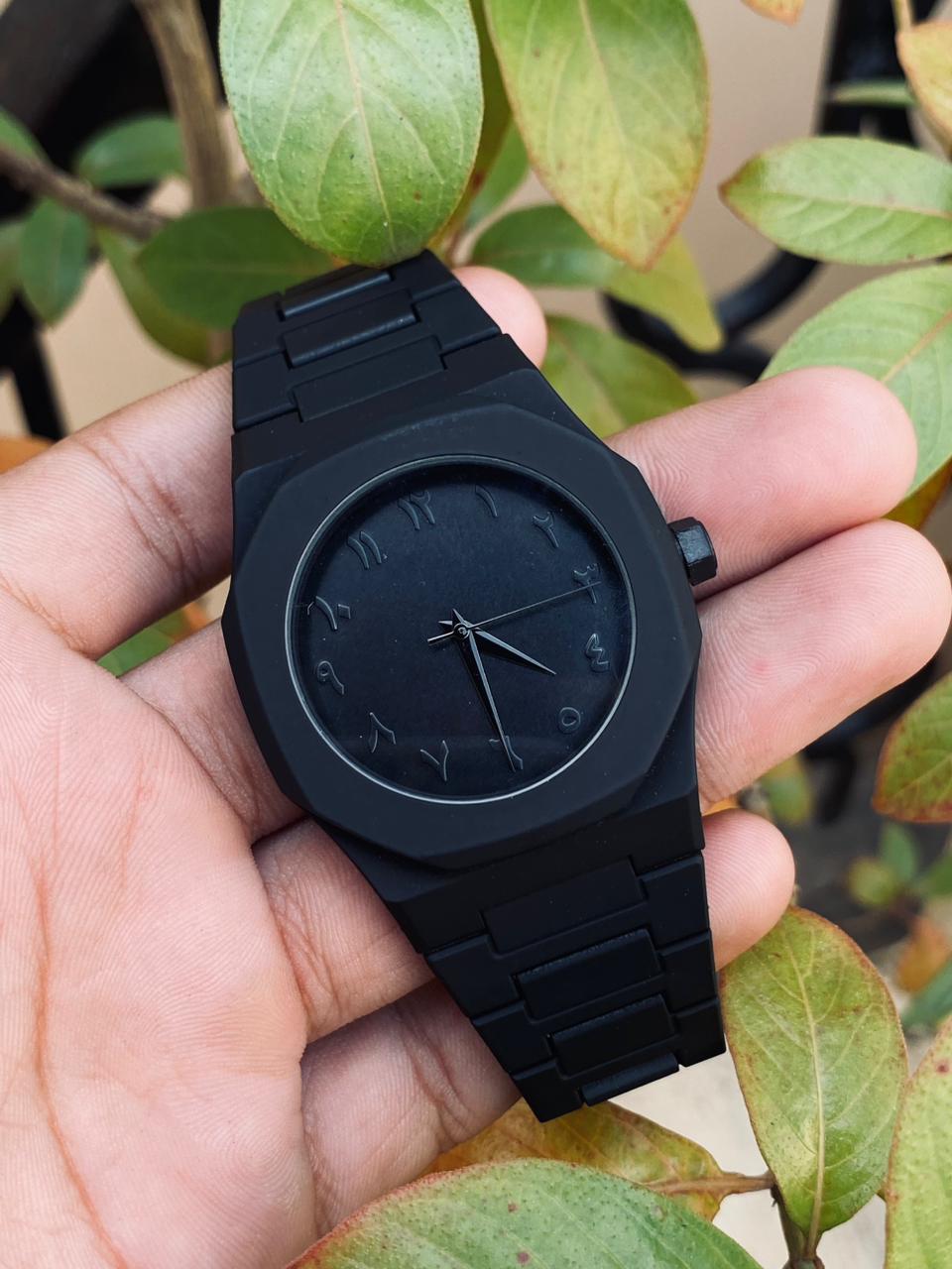 Men's Watch – Water Resistant Classic Analog Design with Carbon Strap – Men's Wrist Watch Waterproof Fashion Design, Classic Men's Watch for Men Gifts