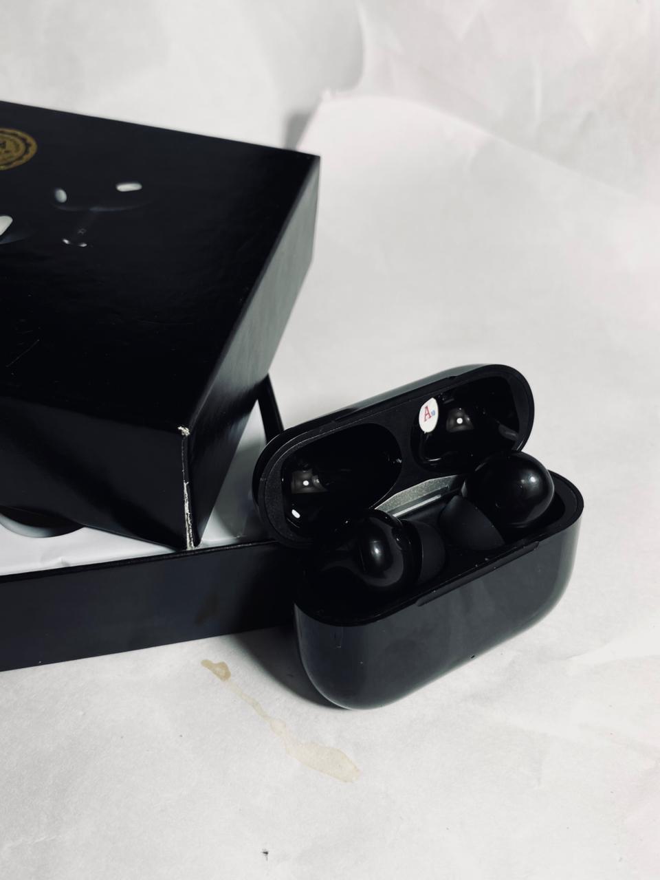 New Airpods Pro Black TWS Bluetooth Earbuds, True Wireless Headphone F03 Bluetooth