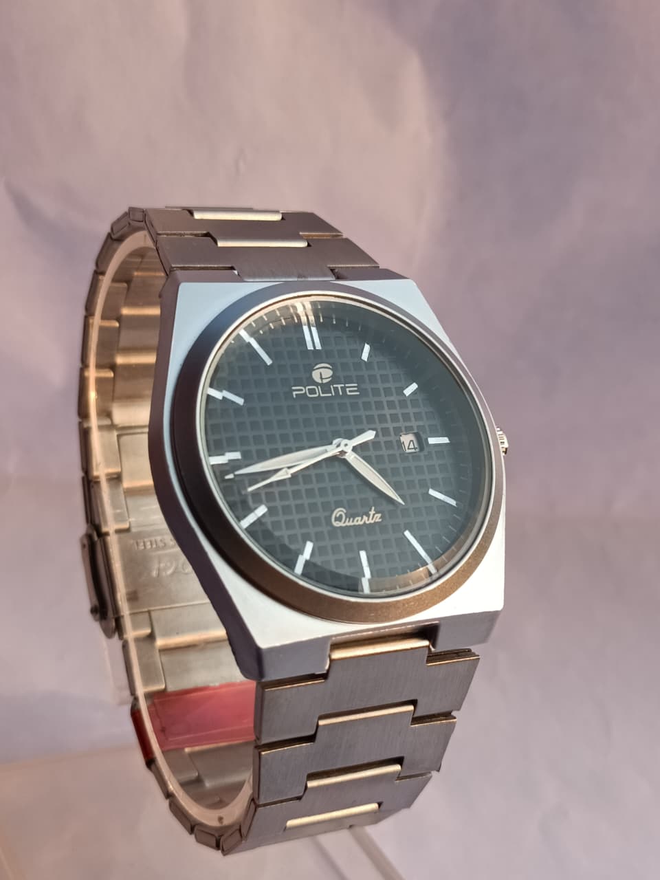 Dsales Men's Analog Day Date Functioning Stainless Steel Chain Watch for Men