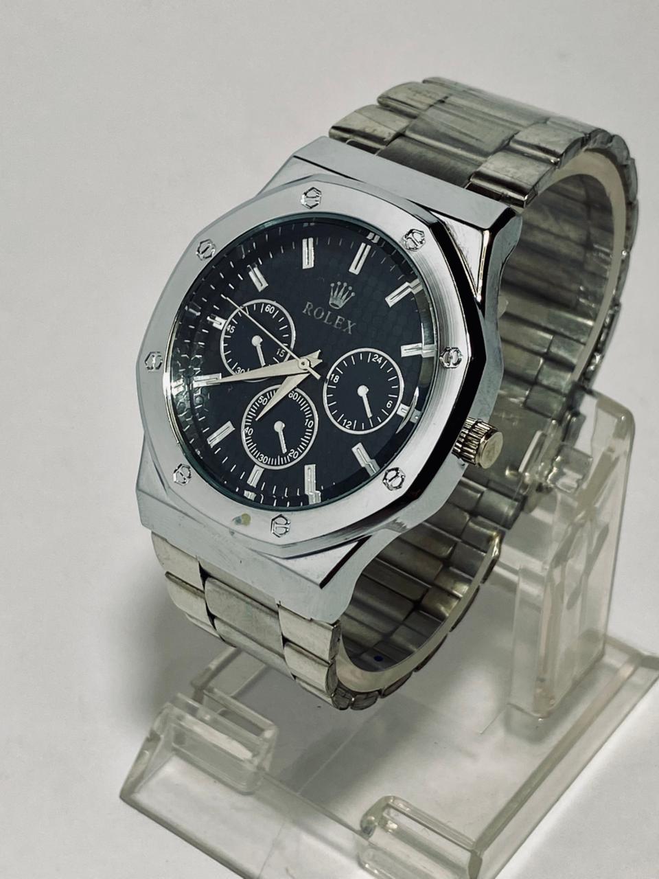 Men Dial & Stainless Steel Straps Analogue Watch SST alto Silver