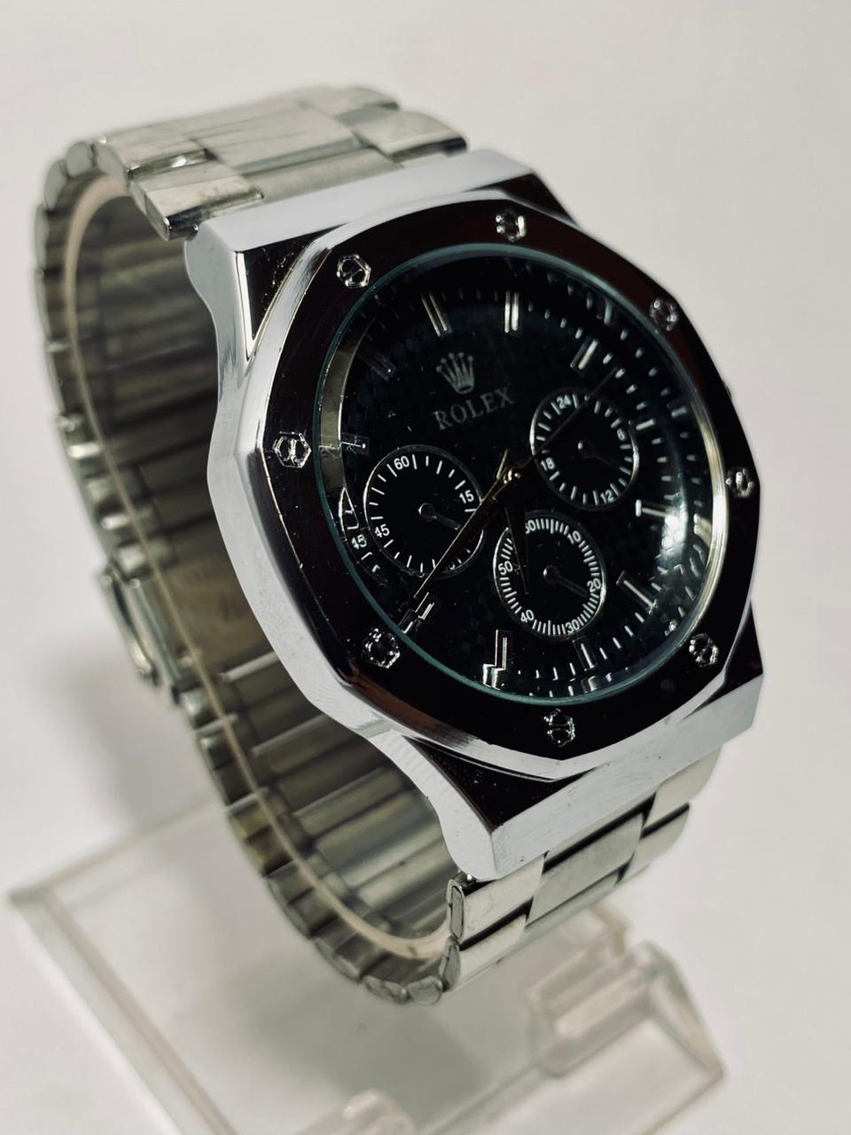 Men Dial & Stainless Steel Straps Analogue Watch SST alto Silver