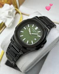 Black Patek Philippe Luxury Mens Wrist Watches